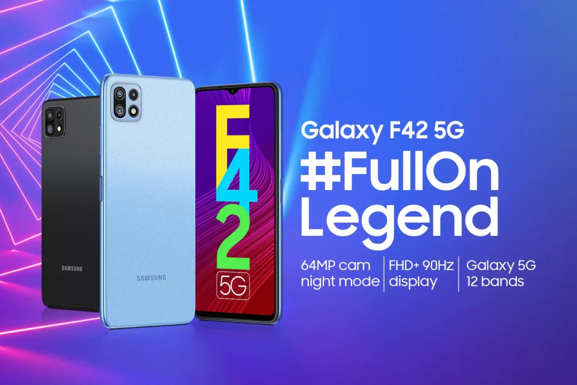 Samsung continues to expand the F series with the new Galaxy F42 5G