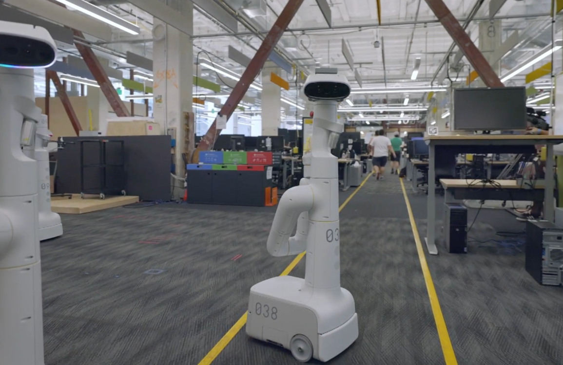 A prototype robot from Alphabet is cleaning Google’s offices