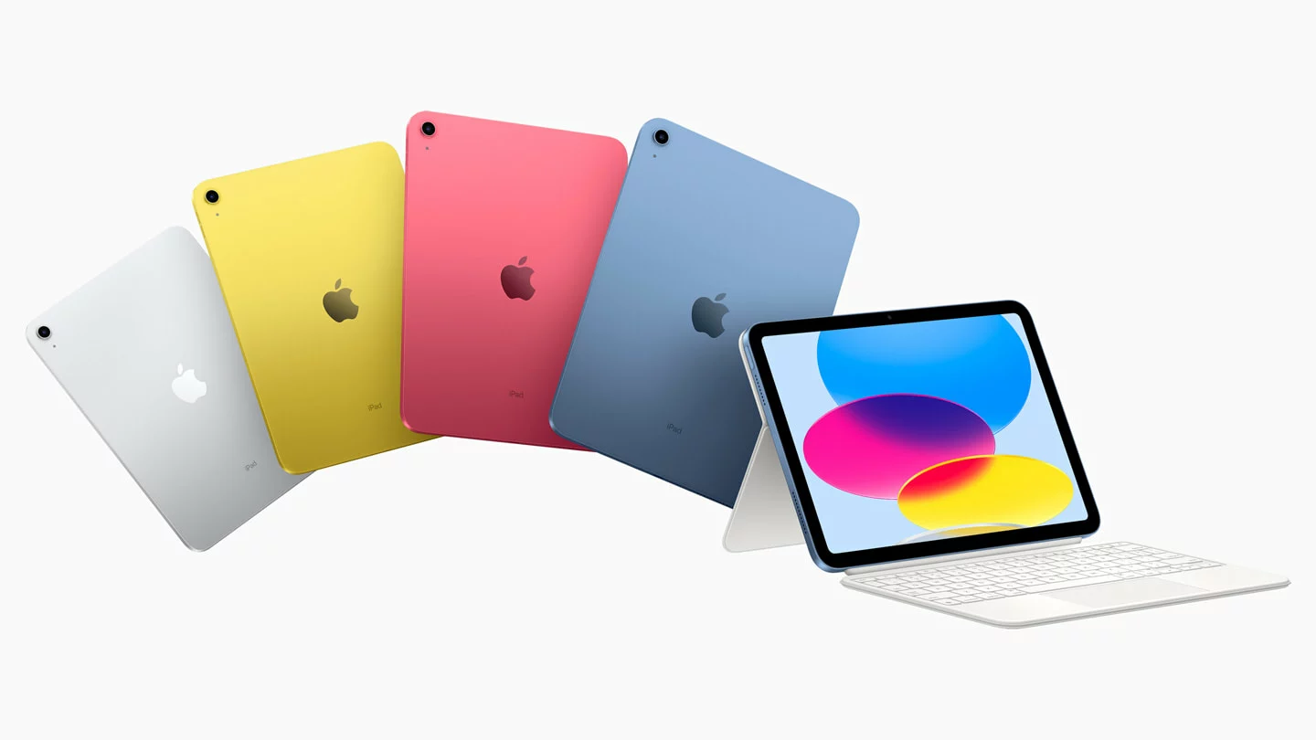 Apple has redesigned their iPad lineup with vibrant new colours