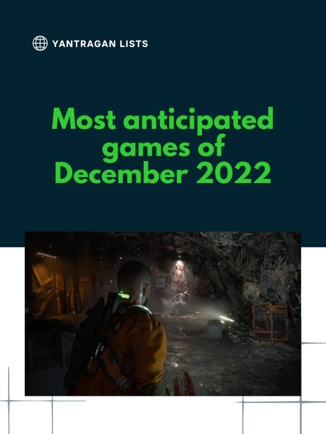 Most Anticipated Games of December 2022