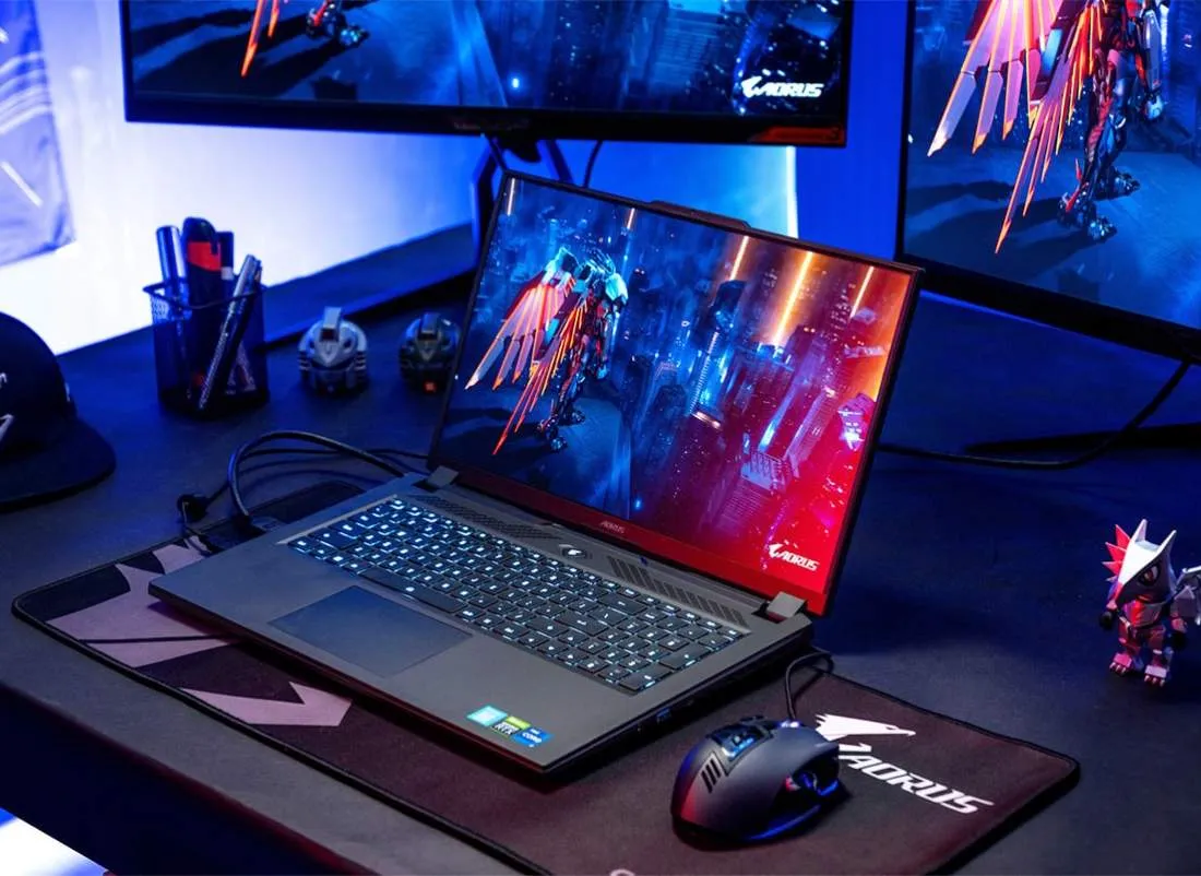 Gigabyte announces its 4K OLED monitor and laptops for 2023