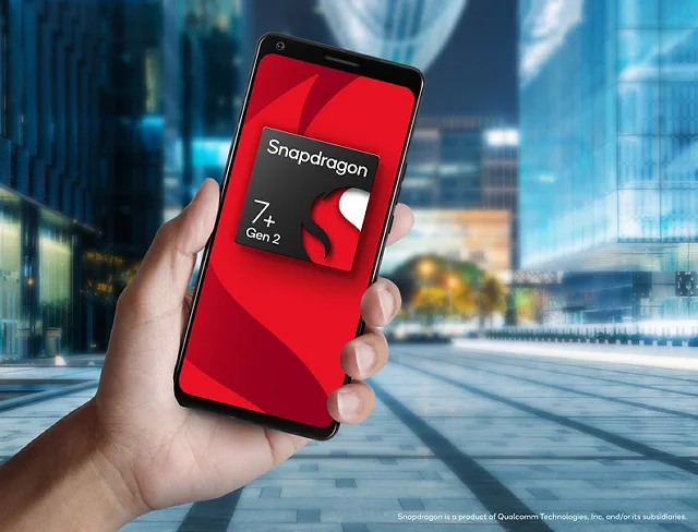 Snapdragon 7+ Gen 2 announced by Qualcomm : Coming to phones later this month