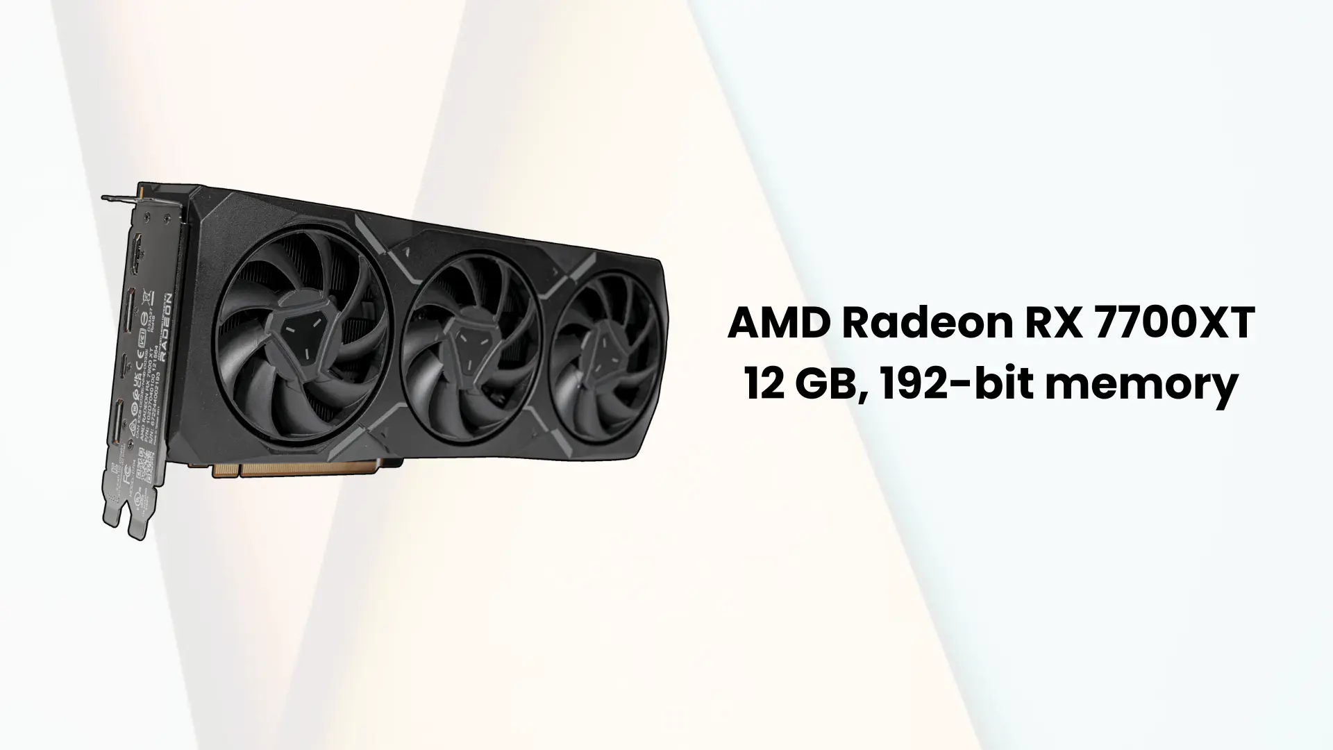 AMD Radeon RX 7700XT 12 GB, 192-bit memory leaked specs