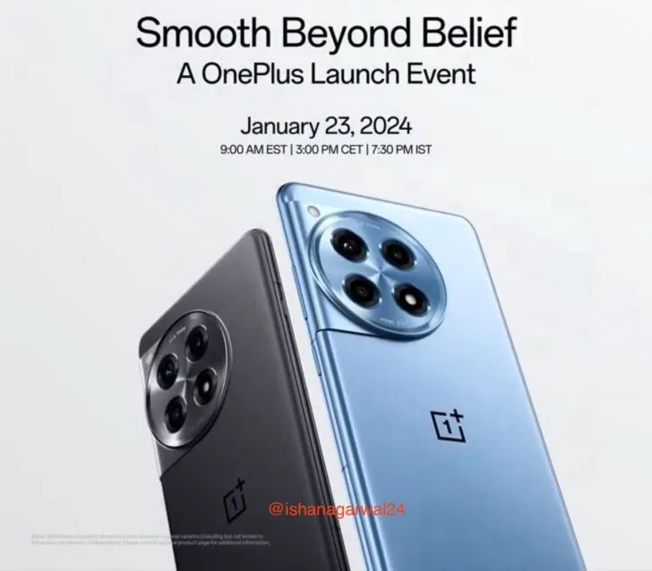 OnePlus 12R first look; launching on January 23