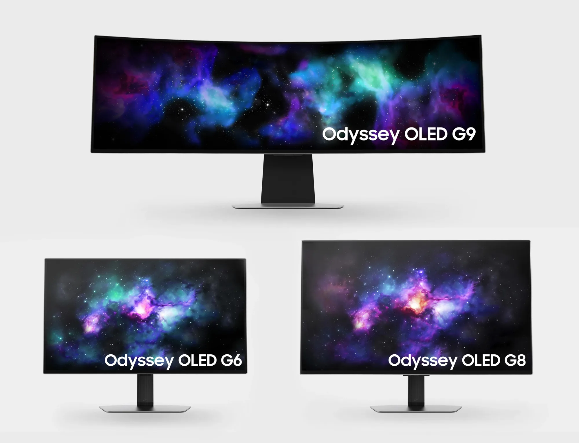 Samsung unveils its Odyssey OLED gaming monitors ahead of CES 2024