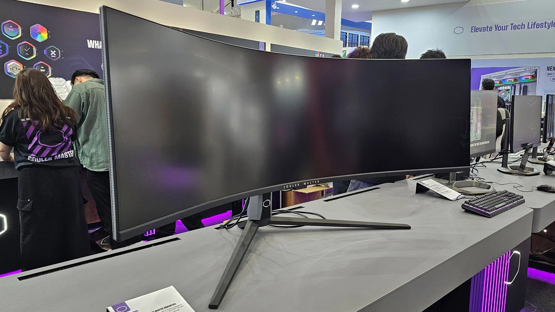 Cooler Master Showcases an Ultra-Wide 57-inch Dual 4K Mini LED Gaming Monitor