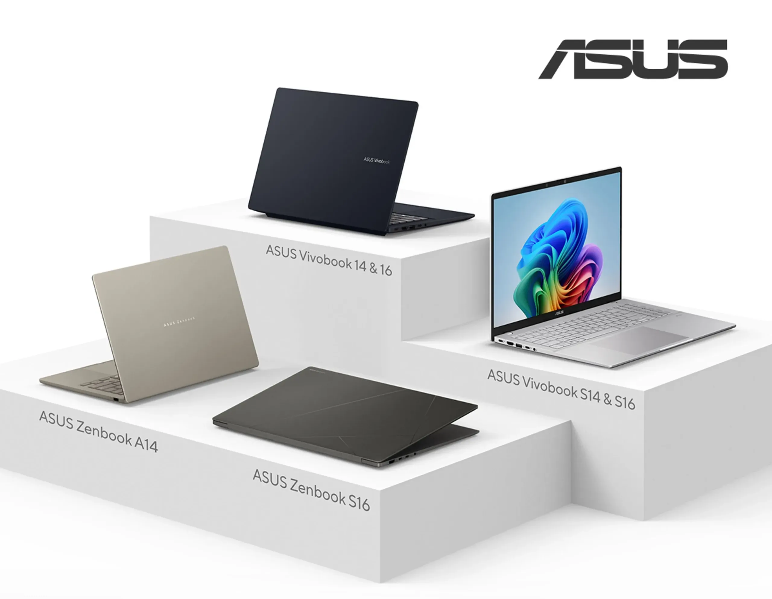 ASUS new 2025 Zenbook, Vivobook Lineup : New processors and AI focus